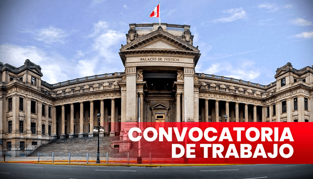 CONVOCATORIA PODER JUDICIAL