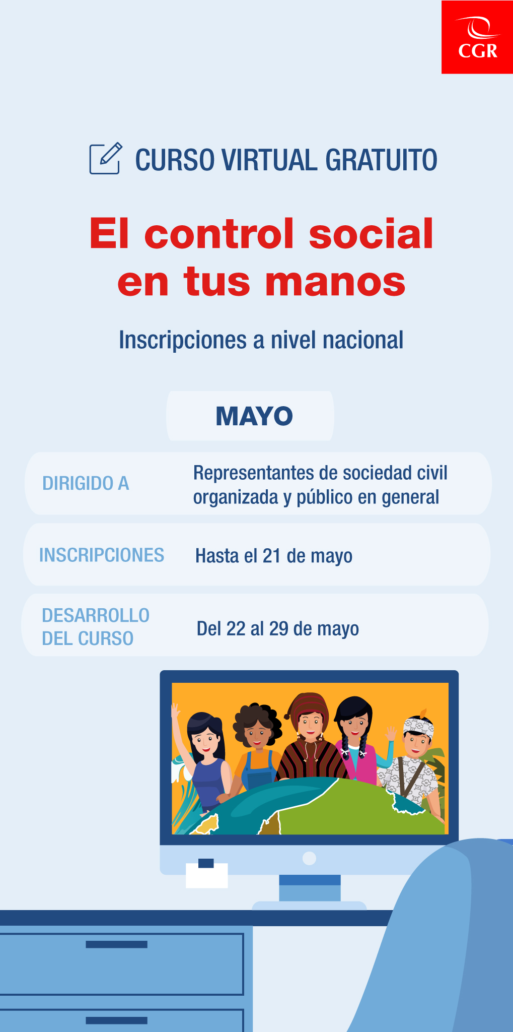 CURSO VIRTUAL "EL CONTROL SOCIAL EN TUS MANOS"