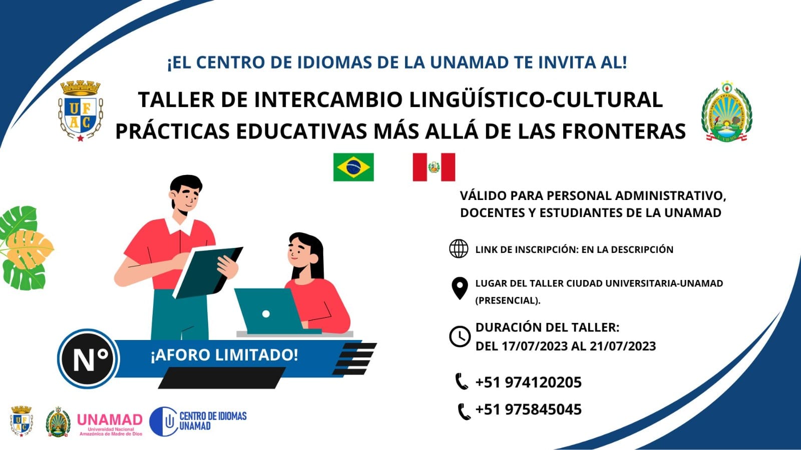 TALLER DE INTERCAMBIO LINGÜÍSTICO-CULTURAL