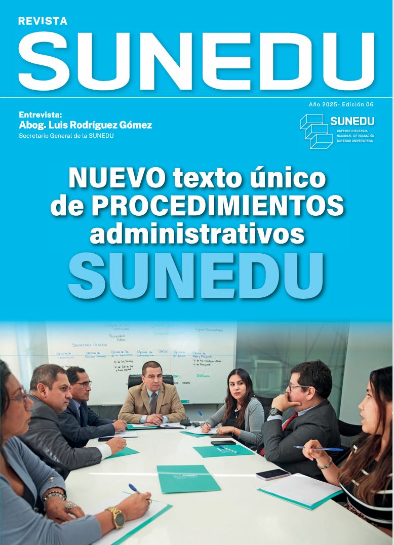 SUNEDU: Nuevo texto unico de procedimientos administrativos.