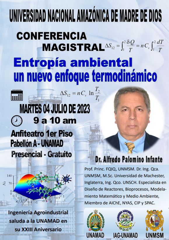 CONFERENCIA MAGISTRAL - E.P DE ING. AGROINDUSTRIAL